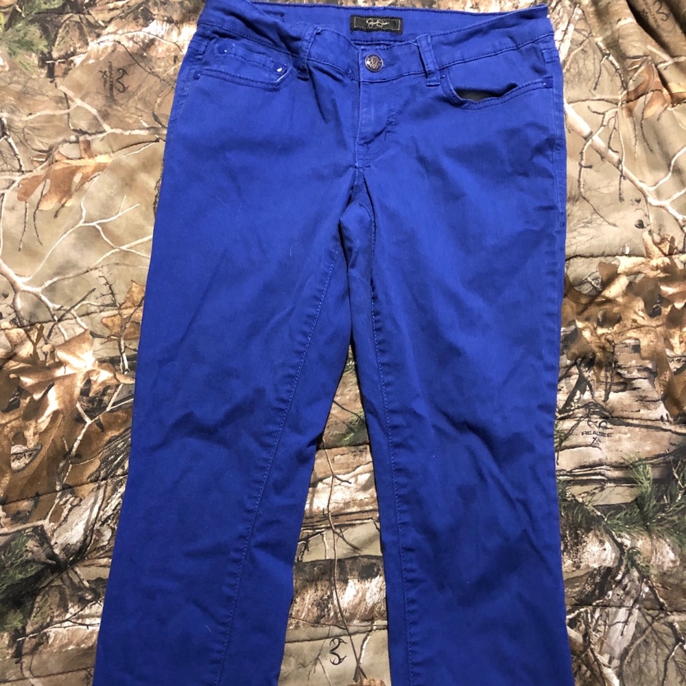 Jessica Simpson Forever low rise crop jeans